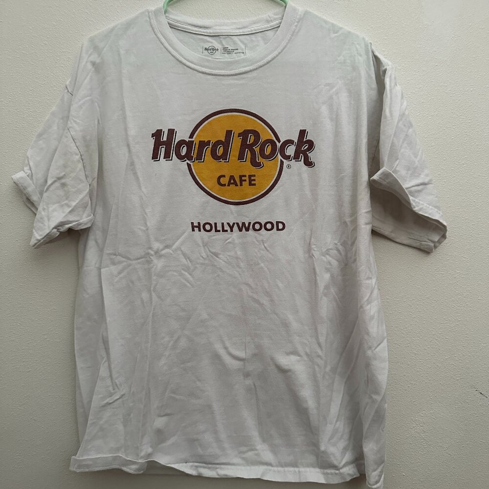 Hard Rock Cafe Hollywood T-Shirt Size Large